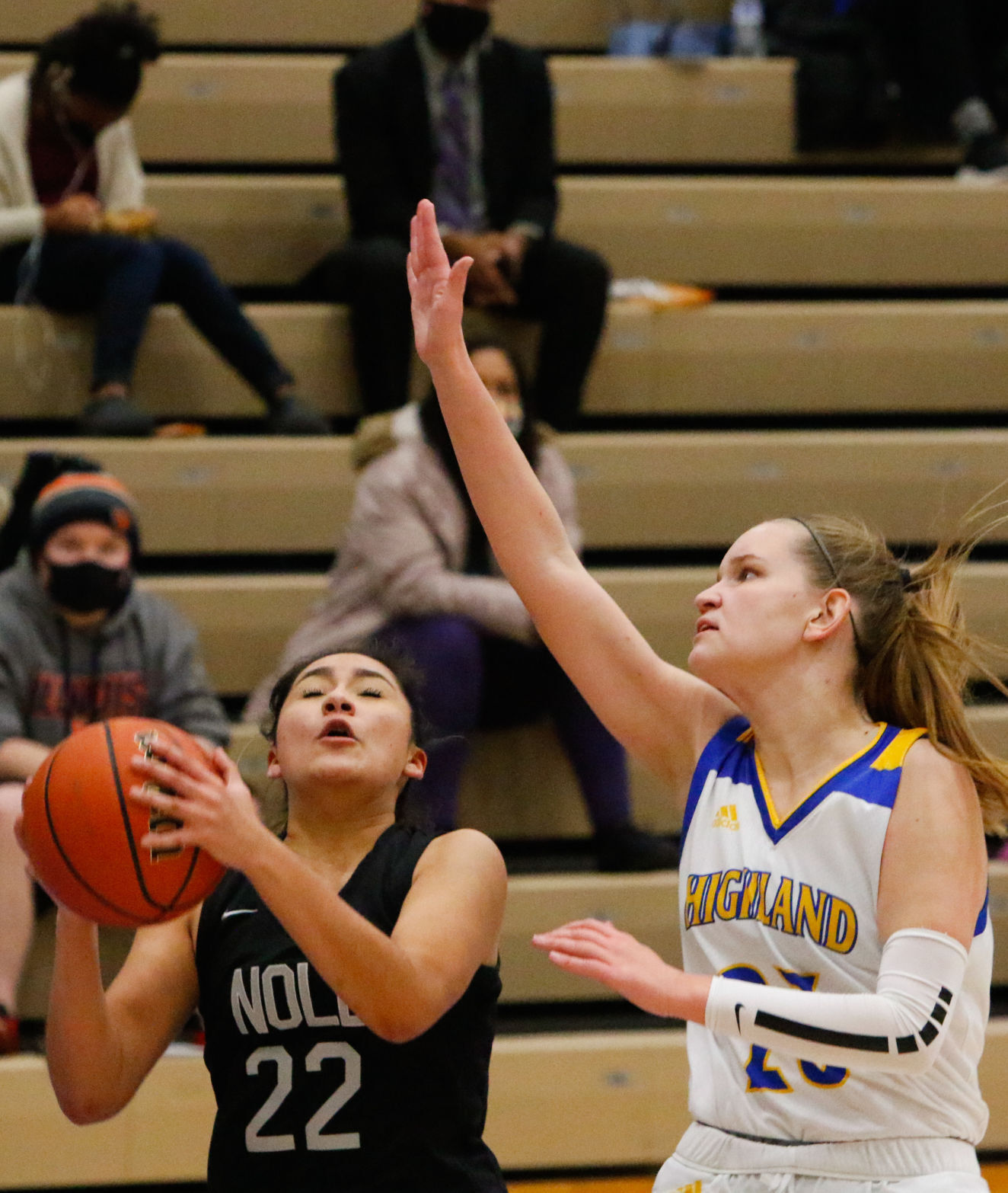 Gallery: Bishop Noll at Highland girls basketball